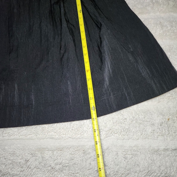 Simply Vera Wang Fit & Flare Sz 14 Womens Dress Side Zip Velvet Waist Band - Picture 10 of 12